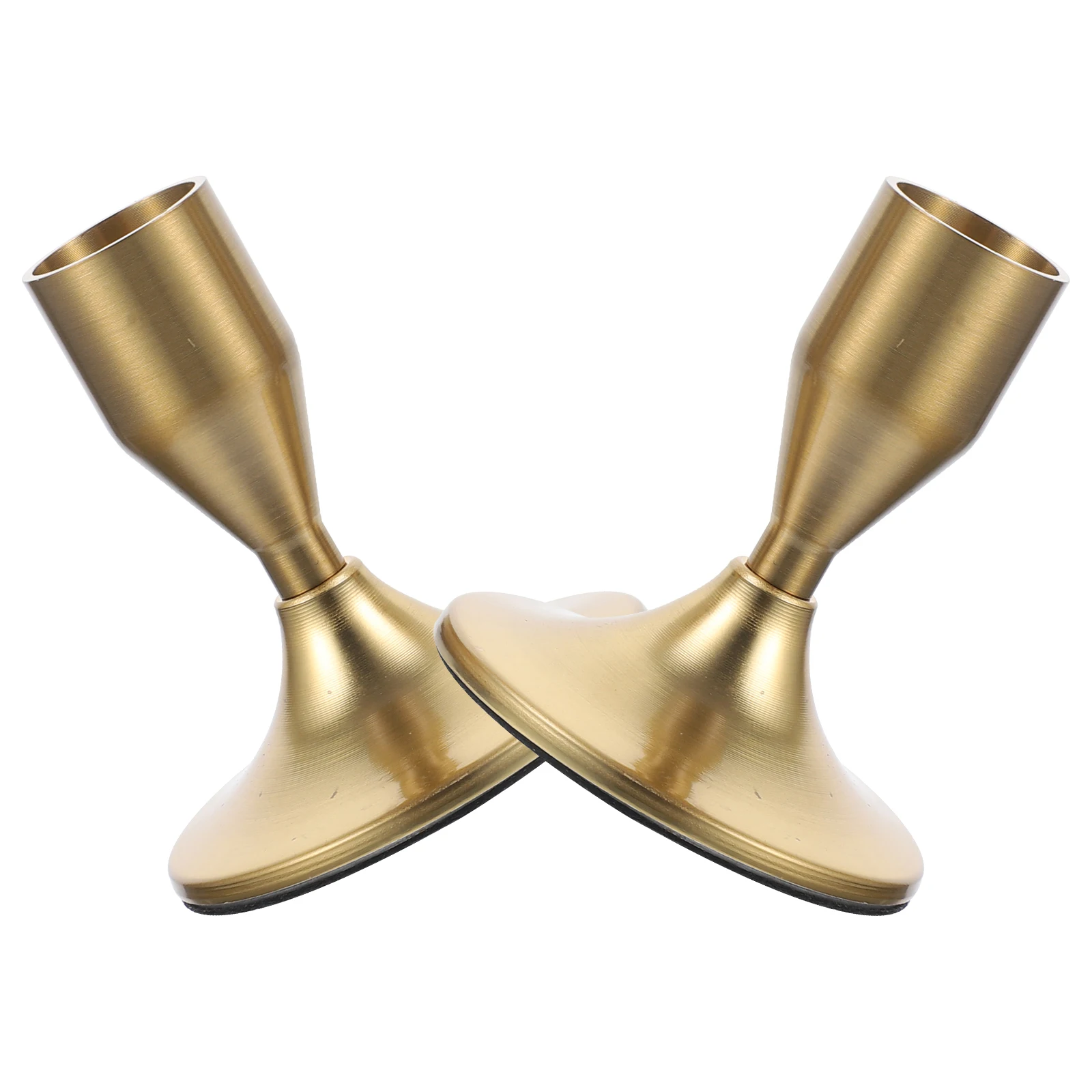 

2pcs Retro St Iron Material Gold Color Simple Single Head C Design Home Decor Centerpieces Wedding C