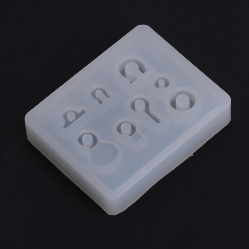 Silicone Pendant Mold For Resin Acrylic Jewelry Tools Earring Necklace Pendant Resin Mold Casting Mold Jewelry Making