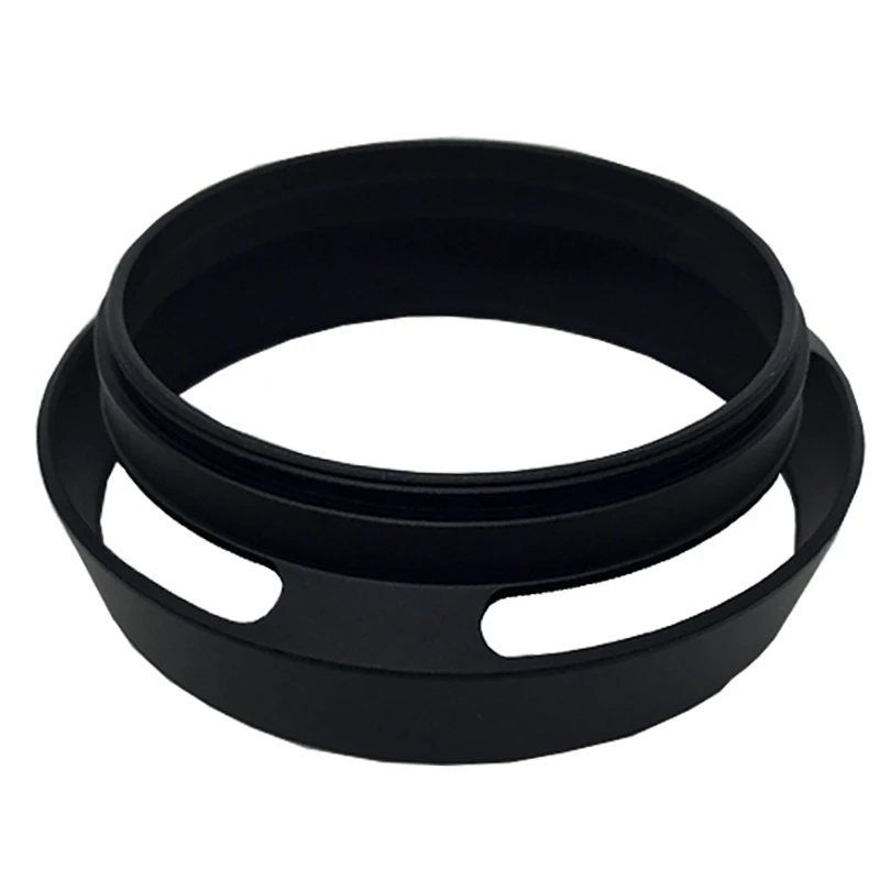 Lens Hood,Spiral Metal Camera Lens Hoods 46 Mm For Olympus 12 Mm 2 ED (EW-M1220)