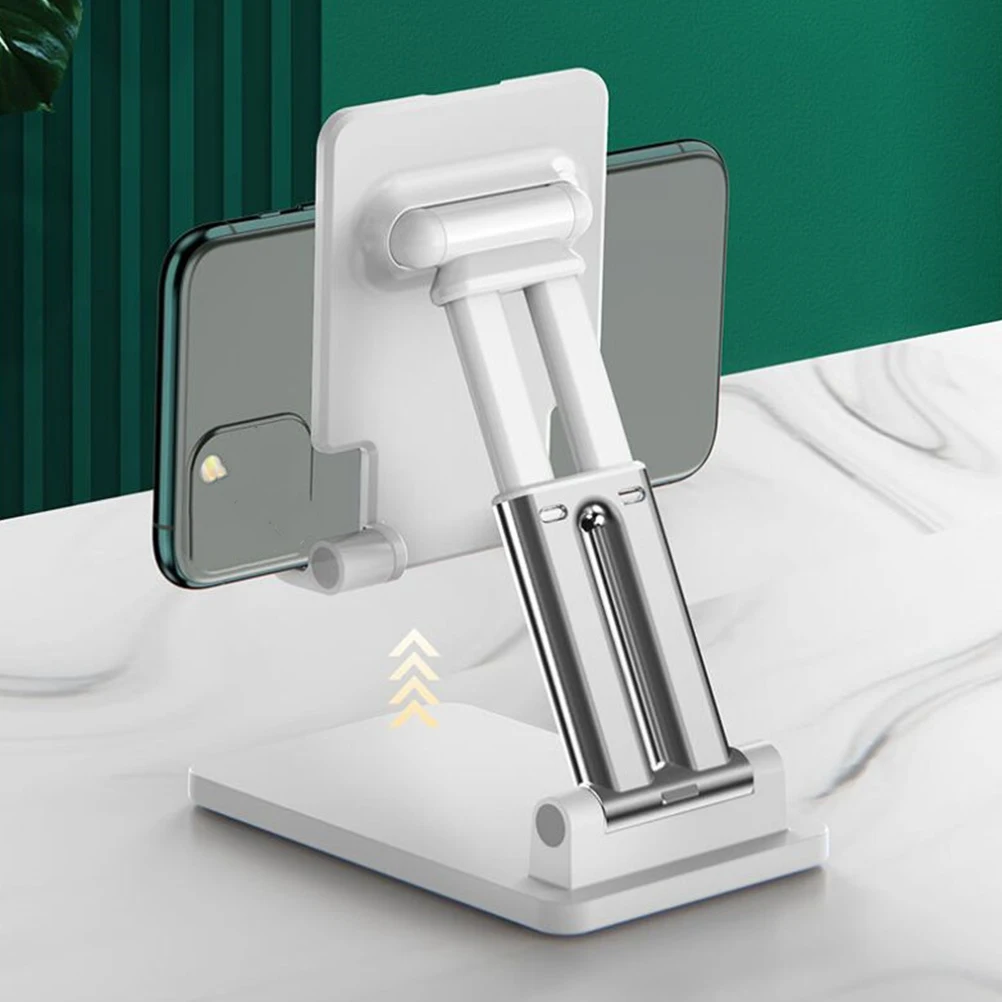 

Foldable Tablet Stand Desktop Holder 2 in 1 Adjustable Silica Gel Stands for Tablets Multi Angle Support Charging Mobile Phone