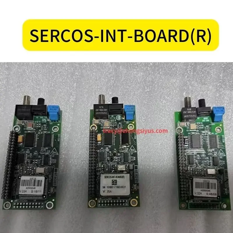 

SERCOS-INT-BOARD(R) Second hand driver sercos fiber optic communication board