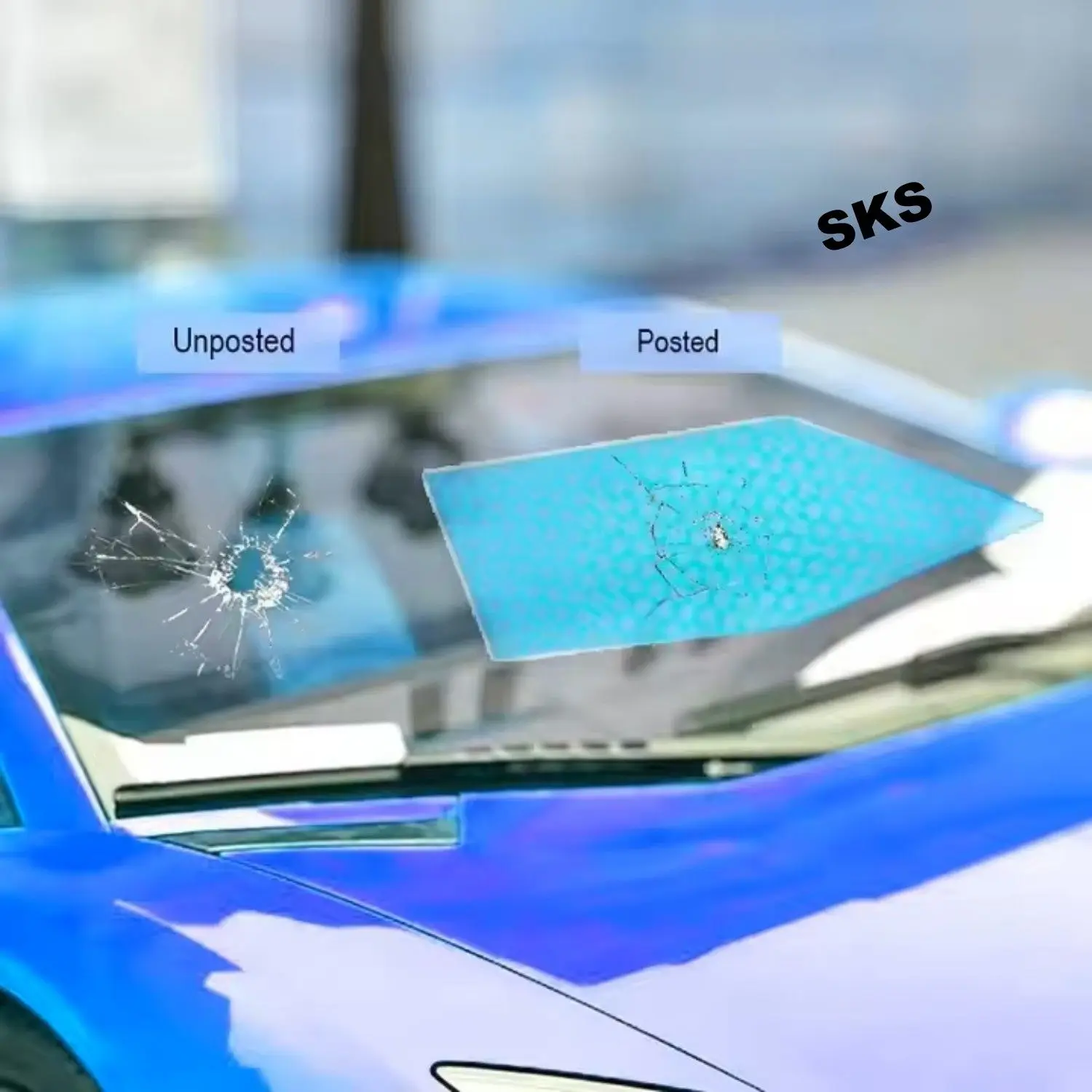 

Высококачественная 4-мильная защитная пленка, защита от ультрафиолета, лобовое стекло с функцией взрывозащищенности