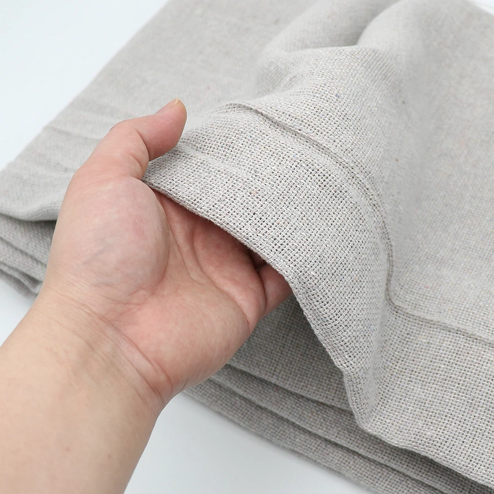 1mx4m Tufting Cloth Fabric Backing Diy Rug Cotton Polyester Knitted Sewing Carpet Fabric For Tufting Guns