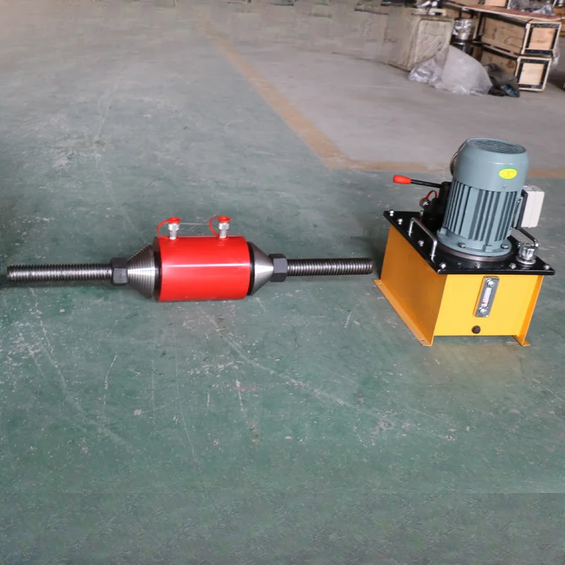 Portable excavator special disassembly and pressure sleeve chain integrated machine