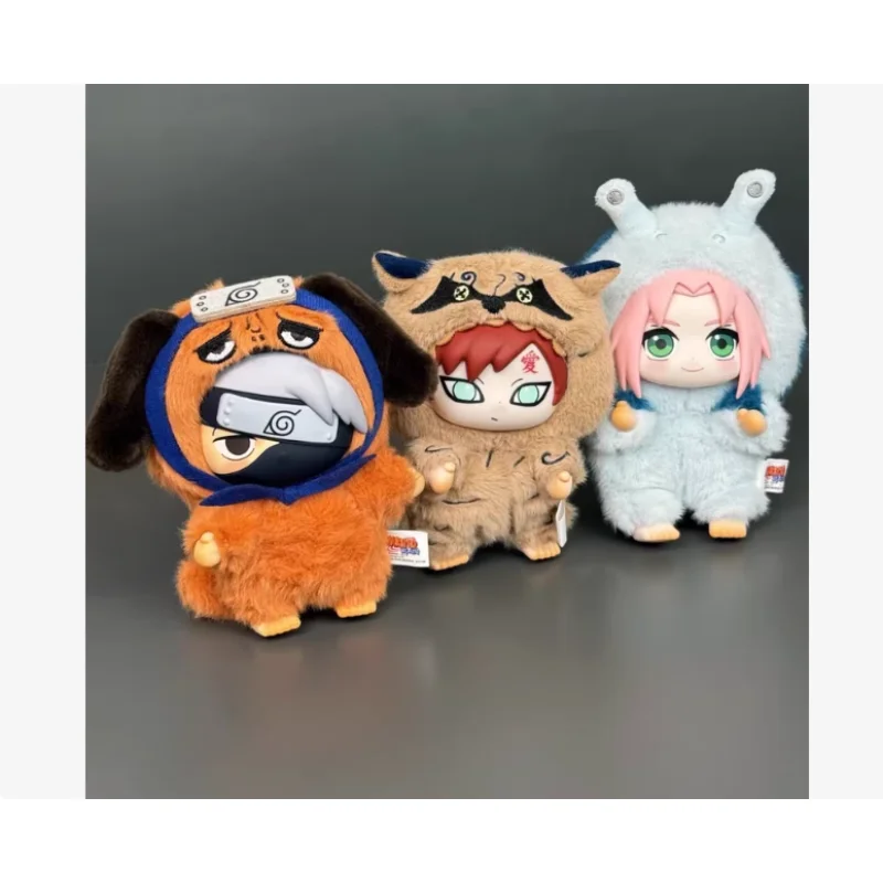 متوفر في المخزون الأصلي إيكي ناروتو صندوق أعمى ناروتو شيبودن سلسلة الحفلات ناروتو المفاتيح دمية لعبة جمع هدية