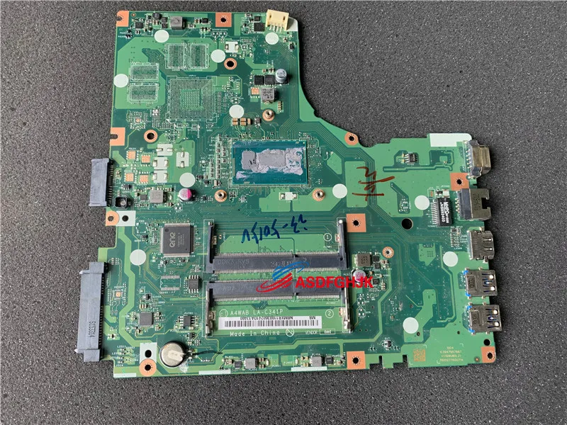 

For Acer Aspire E5-473 E5-473G Laptop motherboard I3-5005U A4WAB LA-C341P NBMXR11002 Mainboard 100% Works Perfectly