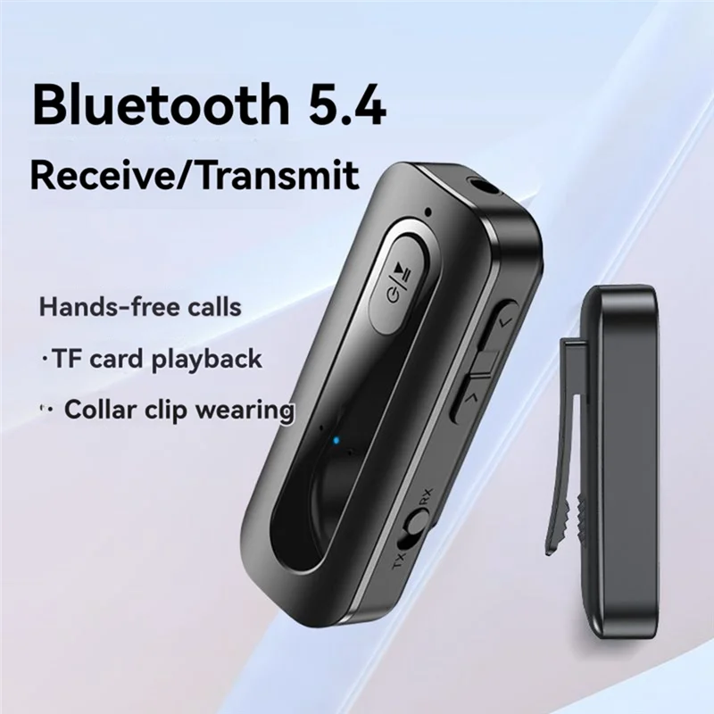FFYY-2In1 BT 5,5 аудиоприемник-передатчик 3,5 мм AUX TF карта стерео музыка беспроводной адаптер с микрофоном для автомобиля ТВ ПК самолет