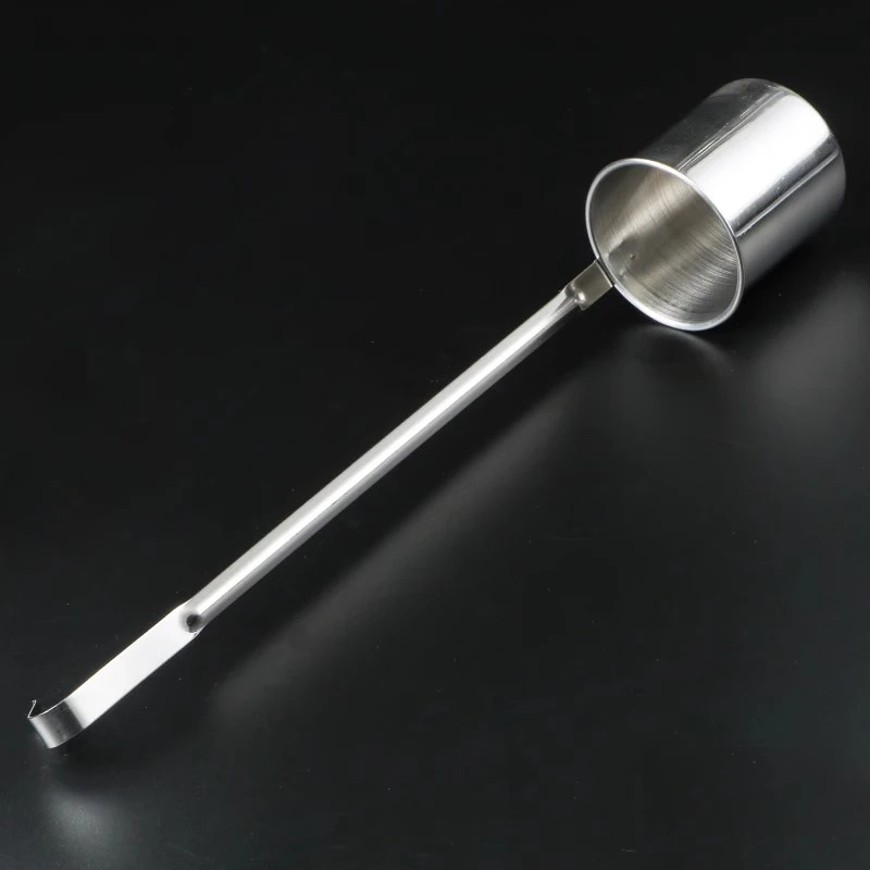 

Non-magnetic stainless steel crimping non-cutting hand wine raisin long handle wine scooper