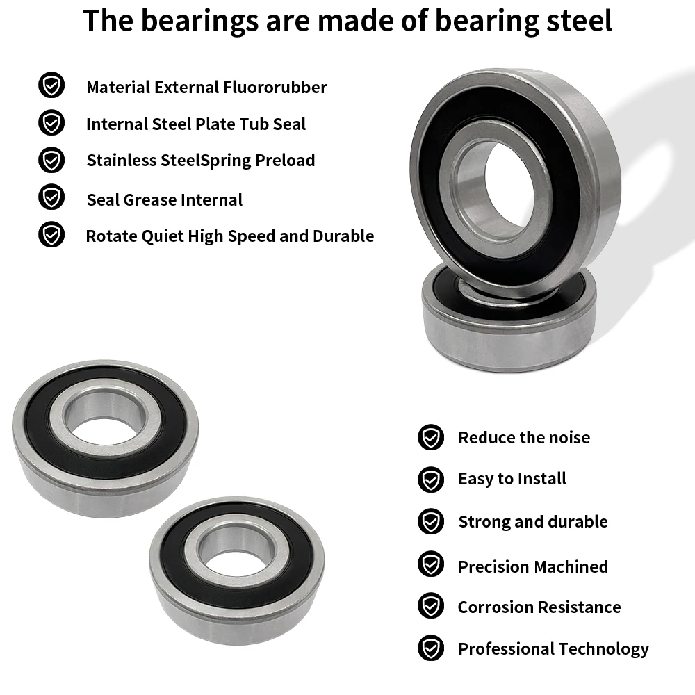 For LG & Kenmore Replacement Part 4036ER2004A 4280FR4048L 4280FR4048E 4036ER4001B Front Load Washer Tub Bearings and Seal Kit