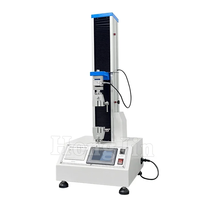 Desktop Single Column Digital Display Tensile Testing Machine Plastic Silicone  Strength