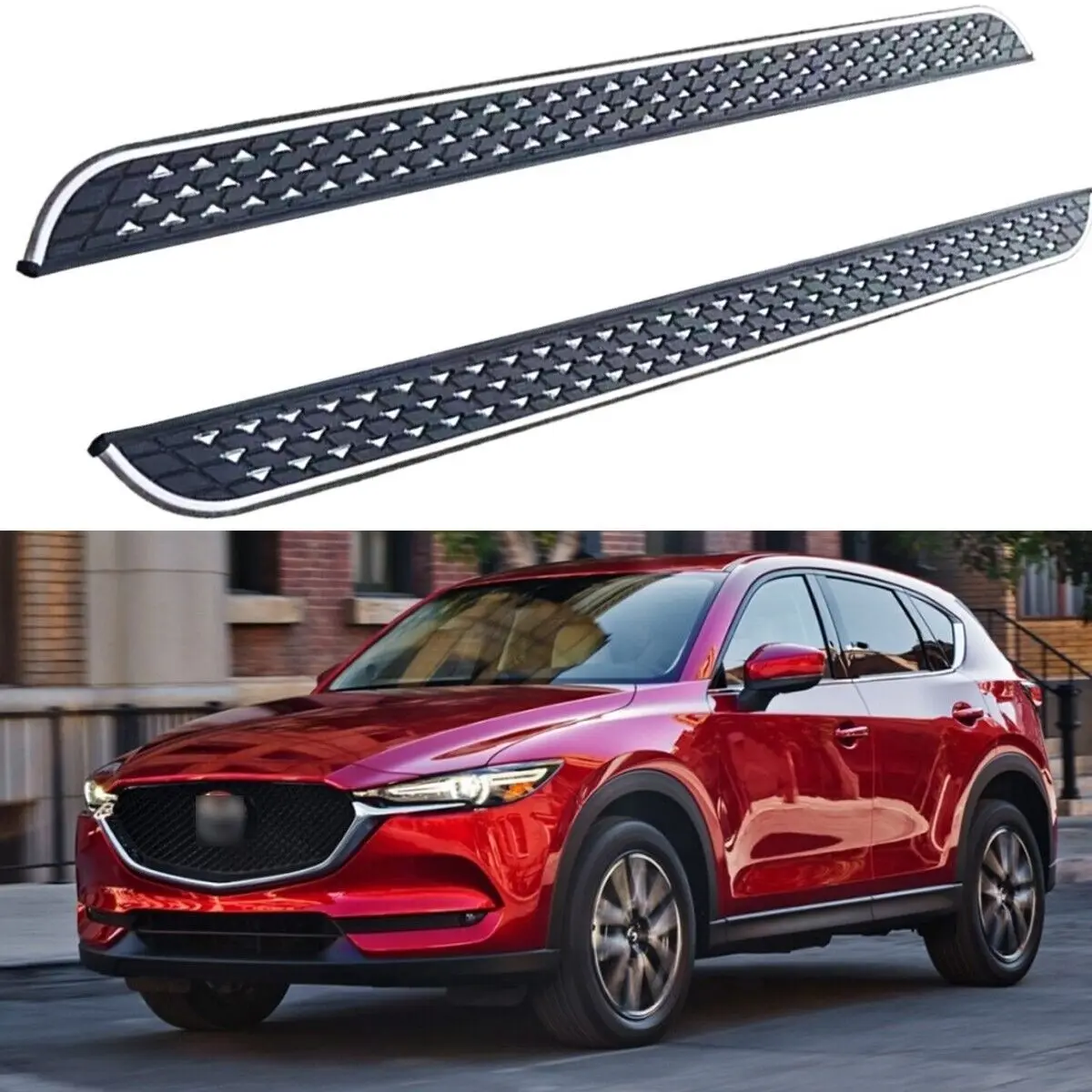 

Fixed Door Side Step Running Board Nerf Bar Fits For Mazda CX50 CX-50 2022 2023