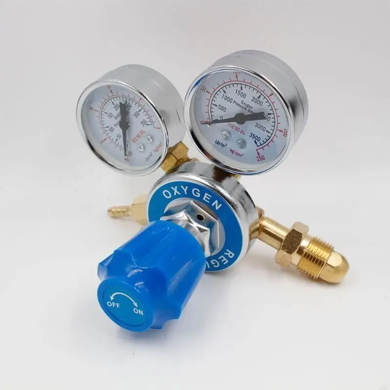

20RC Oxygen Gas Pressure Reducer Welding for Valve Meter Gauge Regulators MIG TIG Tool Measuring Rang 0-25MPa Compact Size