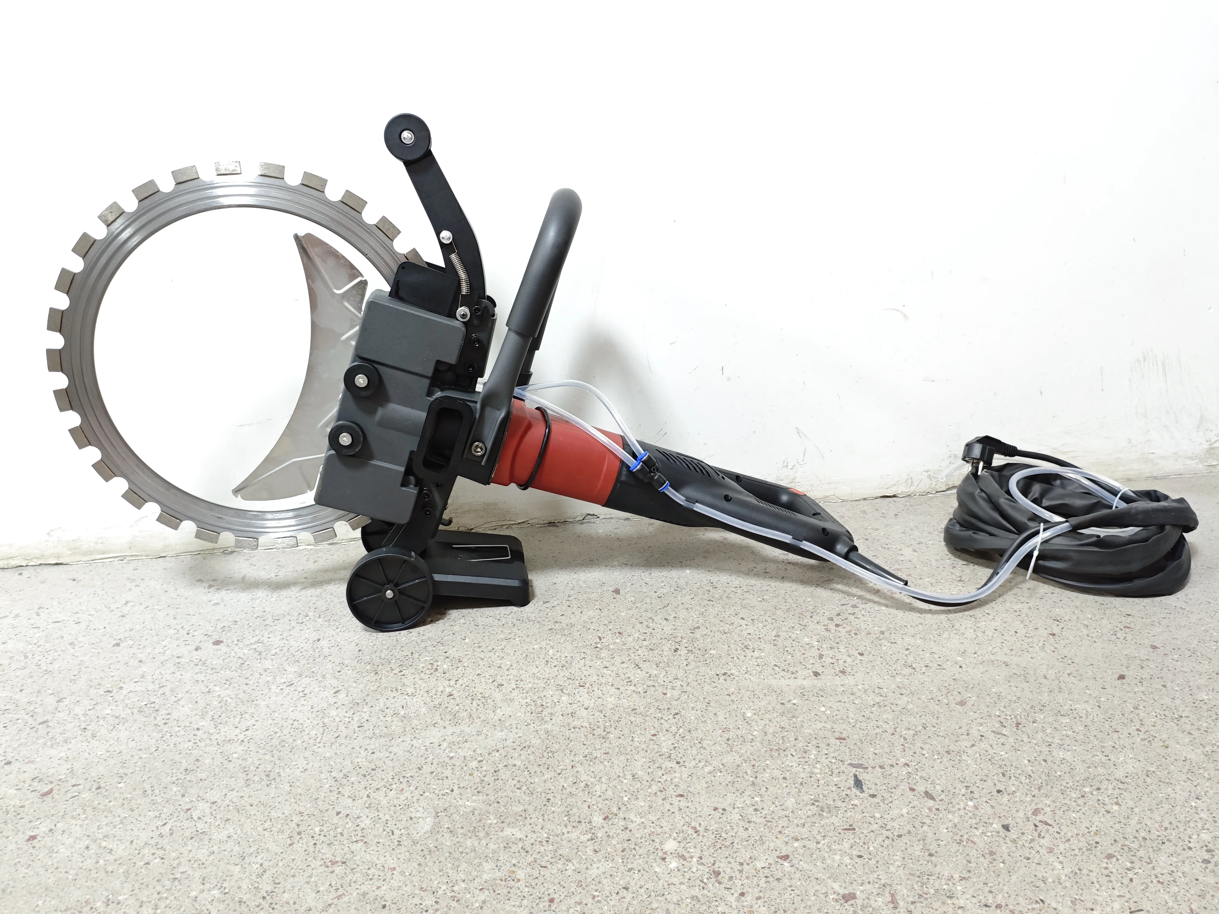5000W High-Power Concrete Ring Saw with 41cm Blade | 30cm Depth Cutting Machine for Concrete, Stone & Steel
