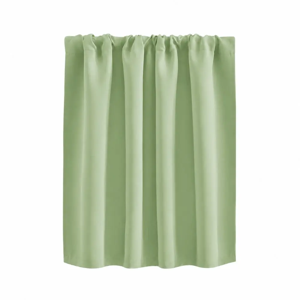1PC 76×60CM Short Blackout Curtains Washable Thickened Kitchen Curtain Breathable Solid Color Partition Curtain Multipurpose