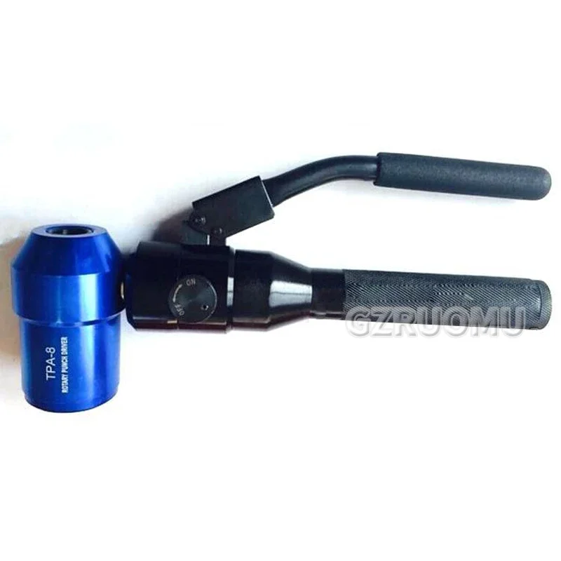 TPA-8 Hydraulic Hole Opener - Portable Manual Hydraulic Hole Punch, Stainless Steel/Metal Plate Punching Tool (16.5-60.8MM Capac