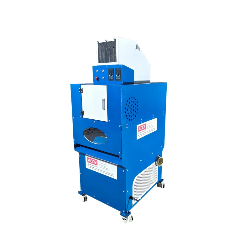 20-40KG/H C02 Model Small Size Used Car Wire Plug Cable Crusher Granulator Recycling Machine From VANER