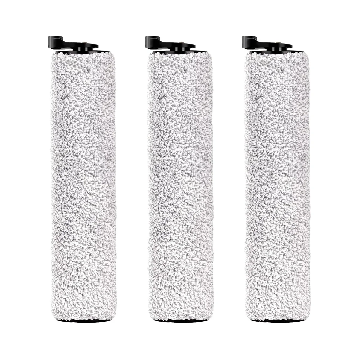 3 قطعة بكرات فرشاة بديلة لـ IFloor 3/ Floor One S3/ IFloor 2 قطع غيار المكنسة الكهربائية الرطبة والجافة اللاسلكية