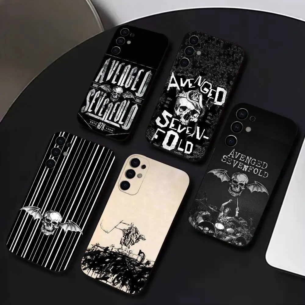 

Avenged S-Sevenfold R-Rock Phone Case For Samsung S25,S24,S21,S22,S23,S30,Ultra,S20,Plus,Fe,Lite,Soft Black Cover