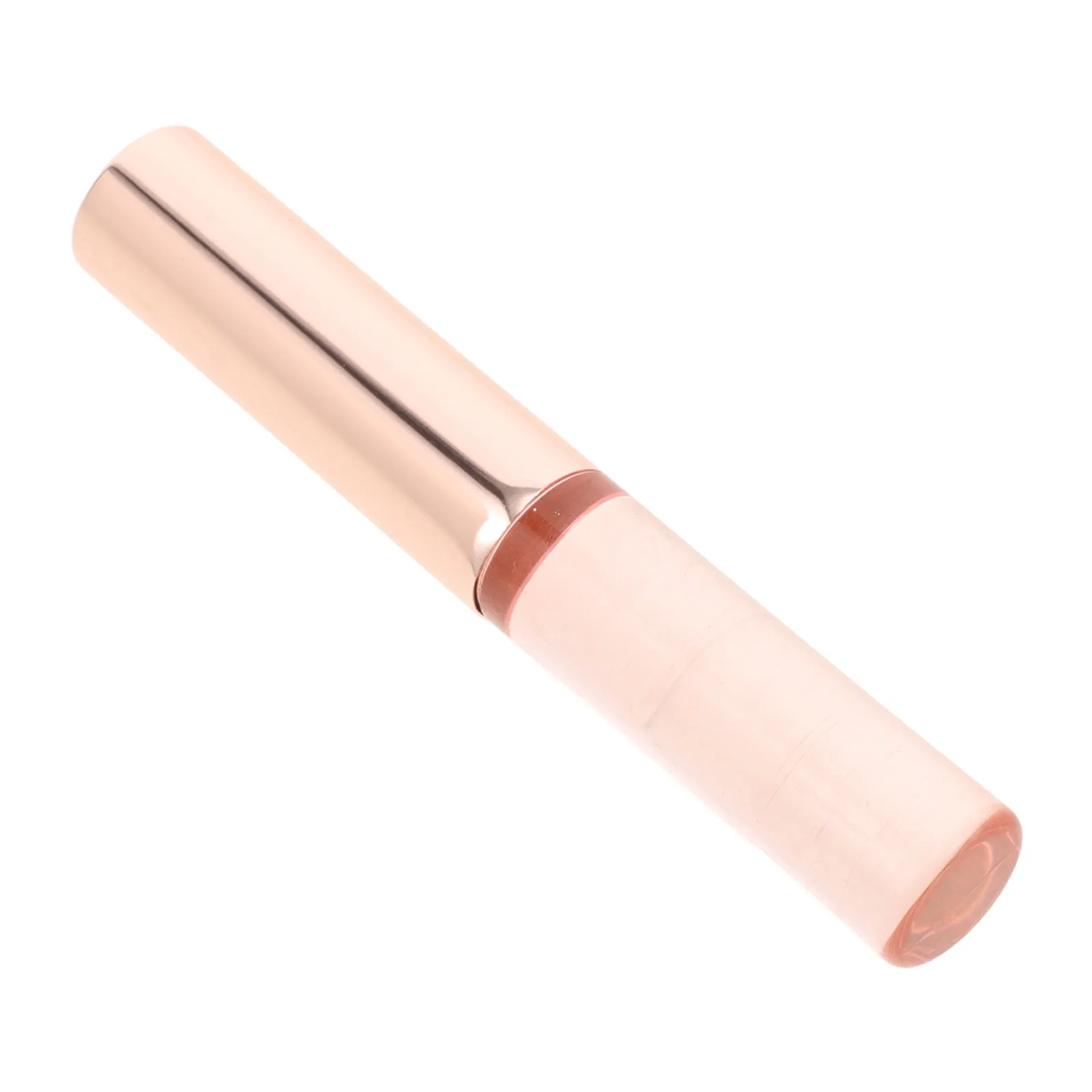 2Pcs Silicone Lip Brush Transparent Handle Dust Cap Soft Silicone Bristles Precise Lip Gloss Balm Tint Applicator Essential
