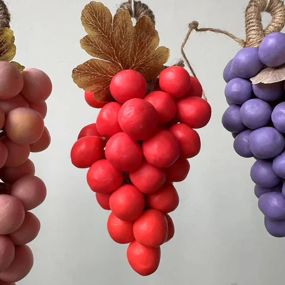 250g Simple Grape Bunch Soap Green Handmade Soap Creative Home Decoration Fragrance Pendant Bathroom Bath Soap Gift for Friends