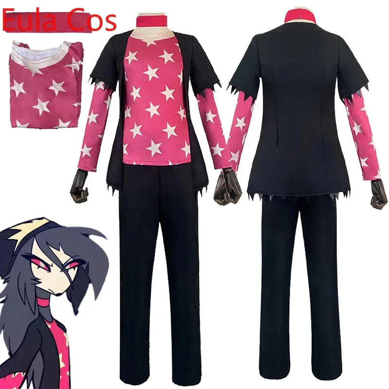 

Октавия Косплей Аниме Фэнтезийный Костюм Костюмы Мультфильм Helluva Косплей Босс Маскировка Шейный Воротник Женский Костюм Для Ролевых Игр Хэллоуин