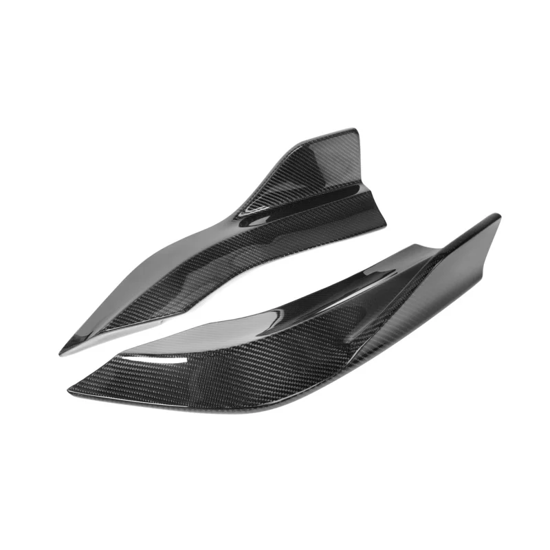 

For Infiniti Q60 2016-2022 Carbon Fiber Rear Bumper Splitter Canards