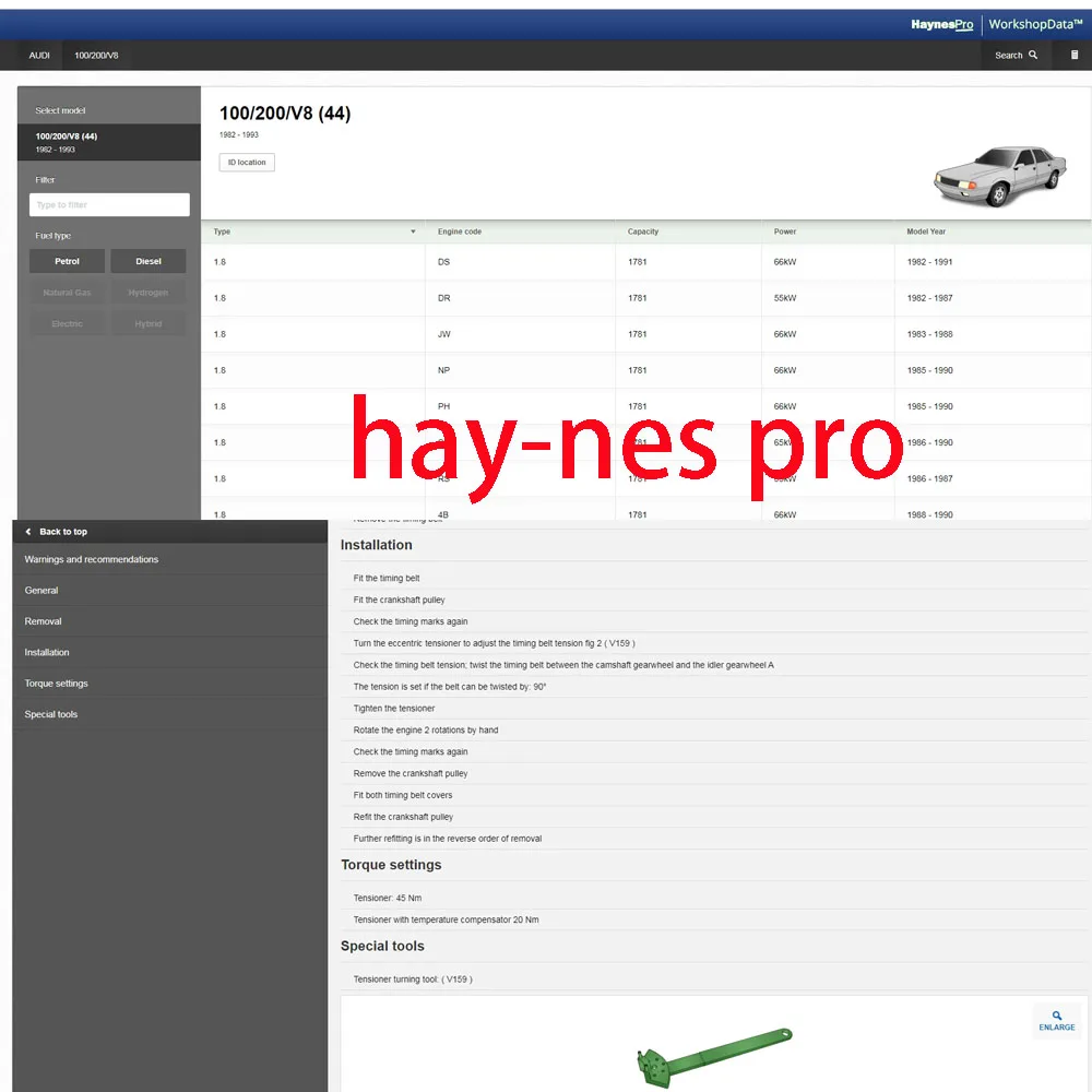 تحديث حساب Alldata EU عبر الإنترنت إلى 2027 جميع البيانات EU Haynes PRO Auto Data لبرنامج إصلاح السيارات مخططات الأسلاك التلقائية #3