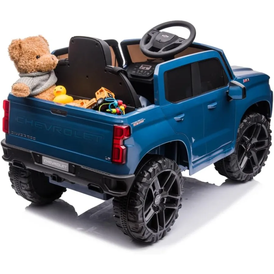 Giro sui veicoli elettrici Camion Car Batteria 12V 4 Macchinine giocattolo con ruote motrici per bambini di età 1-3-5-8 anni per guidare con telecomando