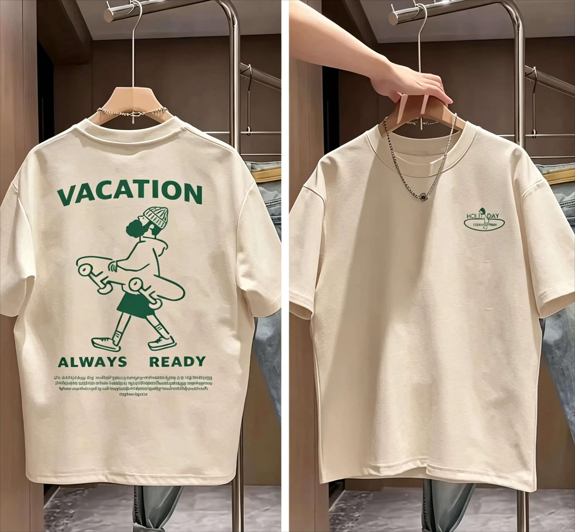 2026 Men's T-shirt VACATION 