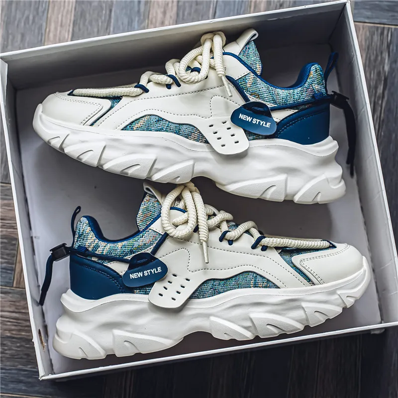 

Men's casual sneakers four season soft soled non slip outdoor running shoes student fashion light Shock absorbing sports shoes