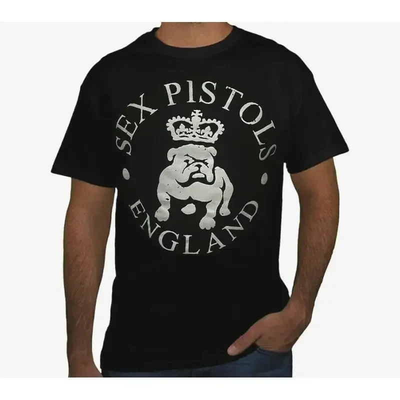 Sex Pistols Punk Rock Band Schwarzes T-Shirt