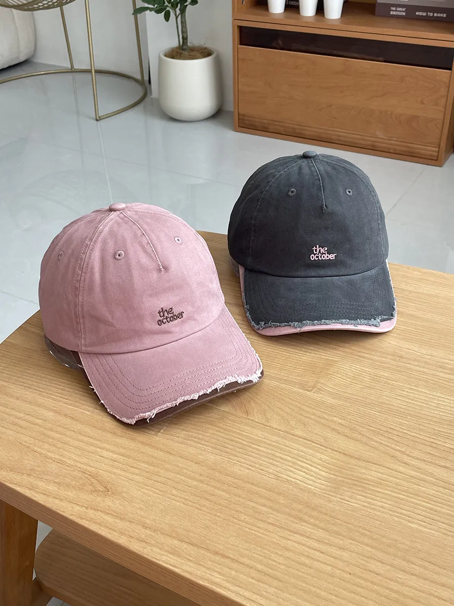 baseball cap,perfect for spring and autumn outings. this trendy men's cap features a deepened crown and a classic duckbill visor
