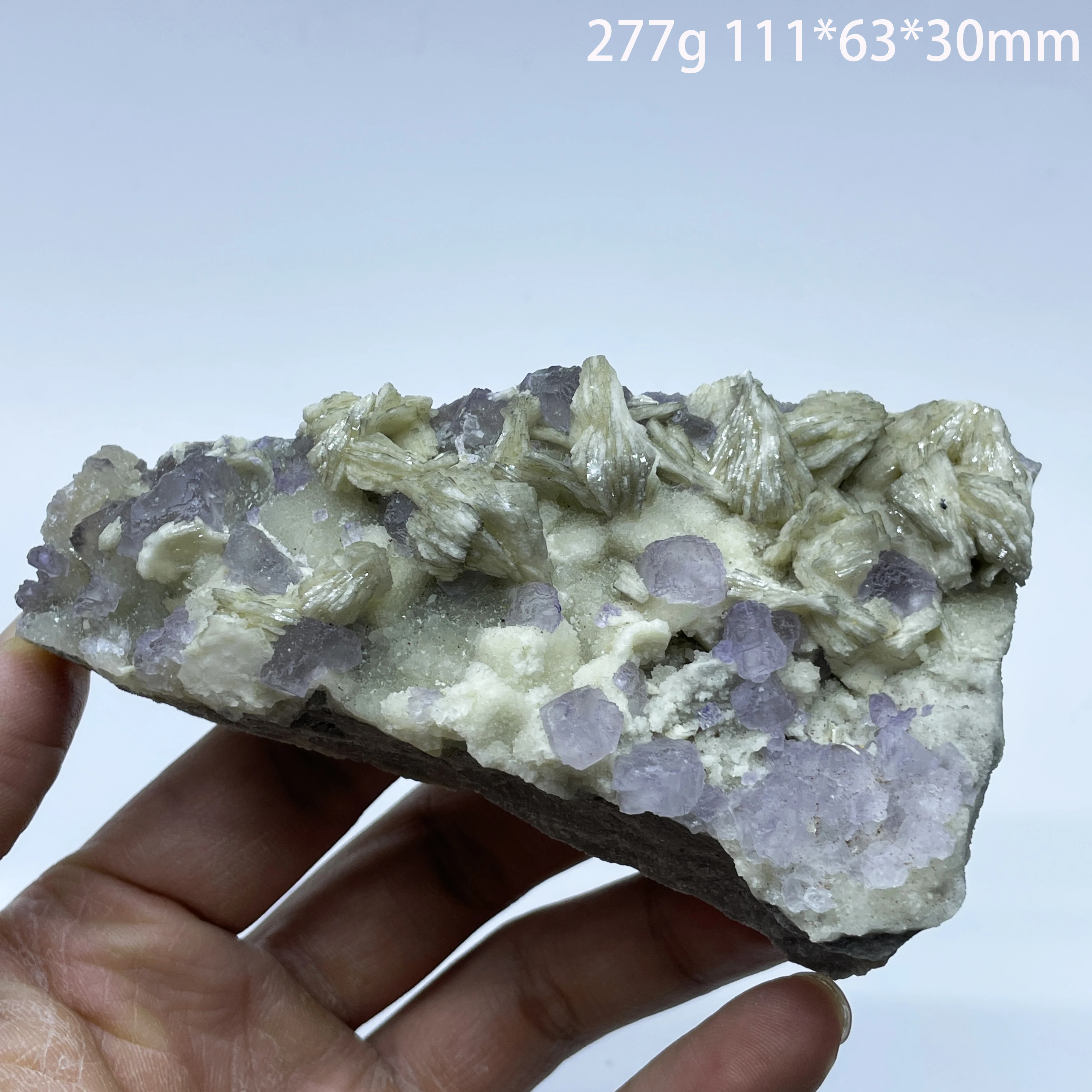 Spécimen minéral brut de barite blanche naturelle du Guizhou, cristal de quartz, pierre de guérison, décoration d'intérieur, cadeau