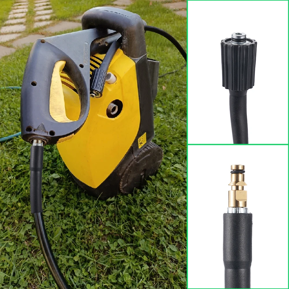 6/8/10/15-meter high-pressure cleaning hose for car washing pipeline cleaning Karcher K2 K3 K4  K5 garden cleaning vehicle tools