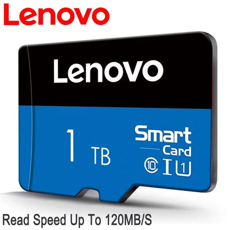 Lenovo 2TB Memory Card 1TB High Speed Full HD Video Card 512GB Cartão Micro  TF Card 256GB 128GB 64GB Card For Phone/Tablet/PC