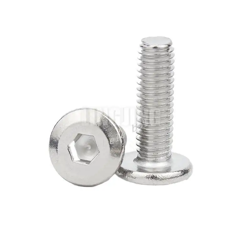 

M3 M4 M5 M6 M8 M10 304 Stainless Steel Inner Hex Screws Flat Bevel Hexagon Socket Machine Screw Bolt Fastening Nail