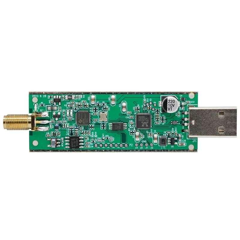 fRTL-SDR Blog RTL SDR V4 R828D RTL2832U 1PPM TCXO SMA RTLSDR Software Defined Radio (nur Dongle)