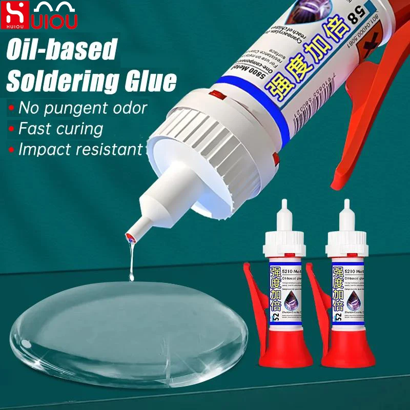 10PC Adhesive Multi-functional Oily Original Glue Strong Glue Universal Glue Welding Metal Sticky Wood Plastic Specialized Glues