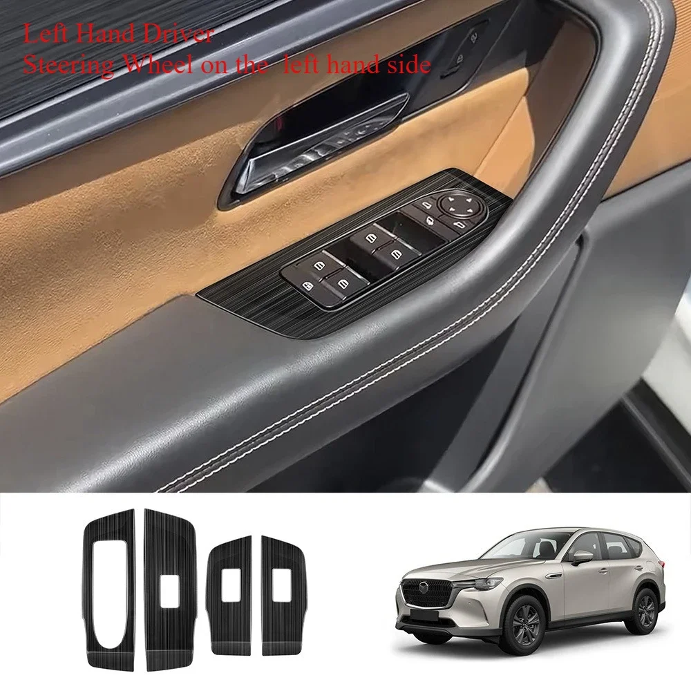 For Mazda CX-60 CX60 2022-2024 CX90 CX80 2024 2025 ABS Carbon