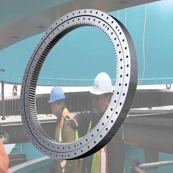 

CCS-certified Large Three-row Cylindrical Roller Bearing 132.50.4000 Specifically Designed for Heavy-duty Marine Crane