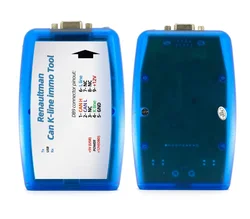 OBDII V4.08/V4.10 For Renault CAN/K-line Immo Tools Car Anti-theft Programming Tool Read / Write EEPROM DB9 Connector