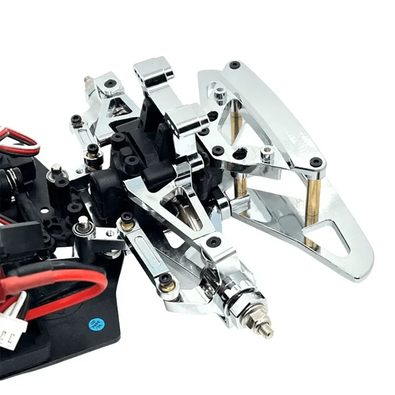 Set di parti di aggiornamento per auto RC MJX 14304 14303 14302 14301, accessori di ricambio con finitura a specchio cromato