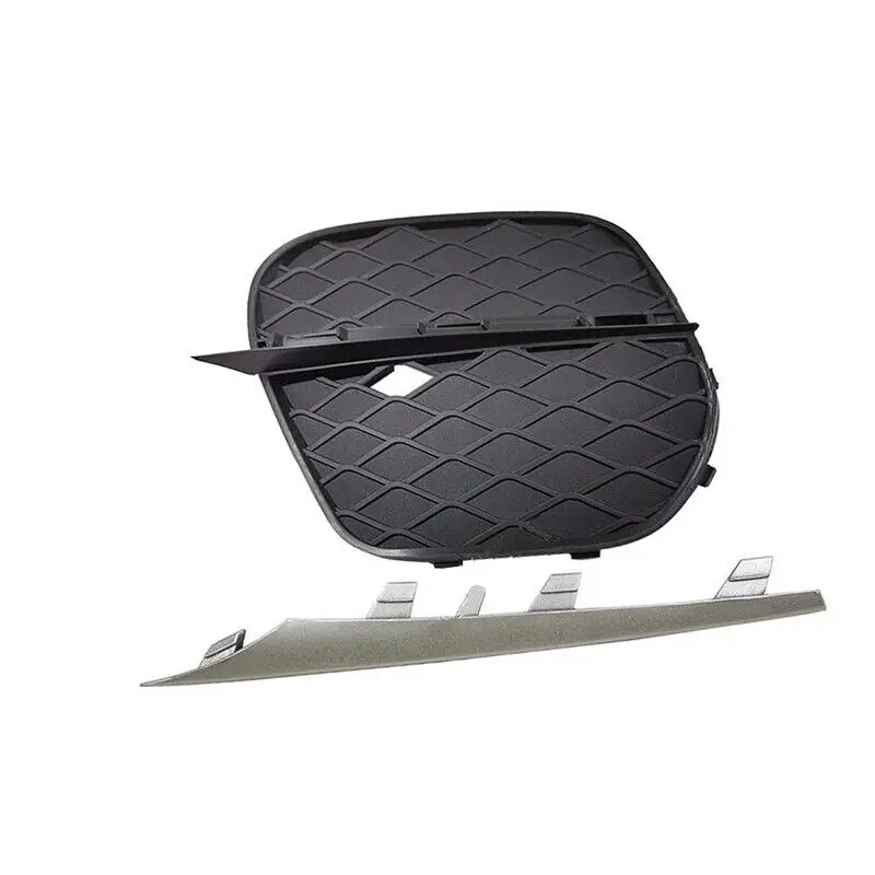 For BMW X5 E70 2011 2012 2013 Car Front Bumper Fog Lamp Light Grille Cover Frame Trim Cap Hood Bezel Lid