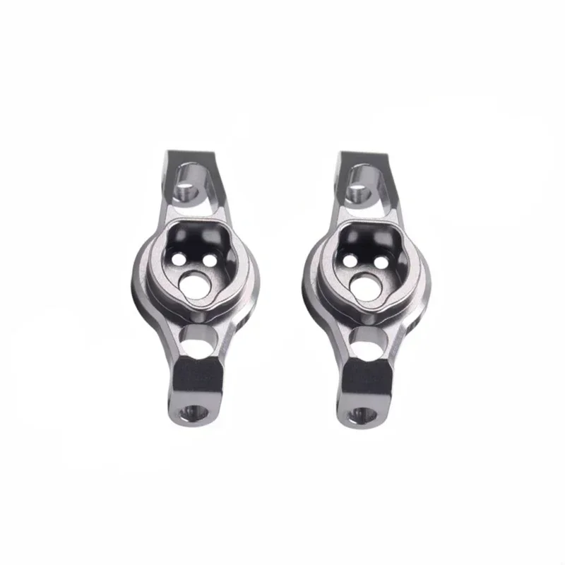 1Pair TRX4 Aluminum Front Caster Blocks Portal Drive for RC Crawler TRXS TRX-4 8232 Upgrade Parts