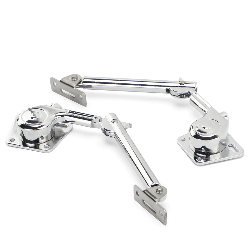 The Upper and Lower Cabinet Doors Are Supported by Hydraulic Support Rods, and the Damped Hydraulic Flip Plate Hinges