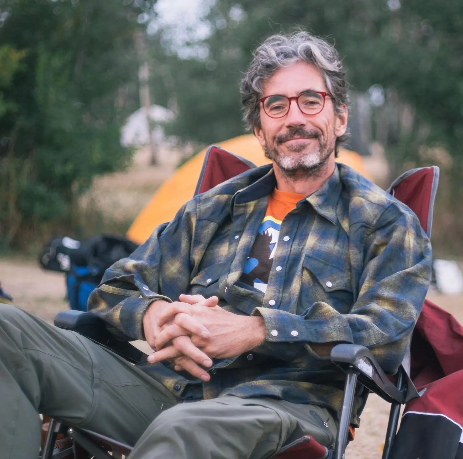 كرسي تخييم مستلق منخفض الركوب #2