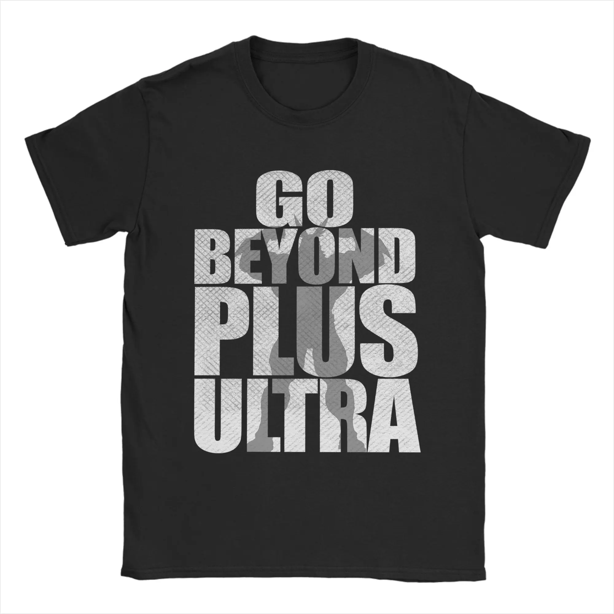

My Hero Academia Go Beyond Plus Ultra T Shirts 100% Cotton Crazy T-Shirt Crewneck Tee Shirt Short Sleeve Clothes Summer