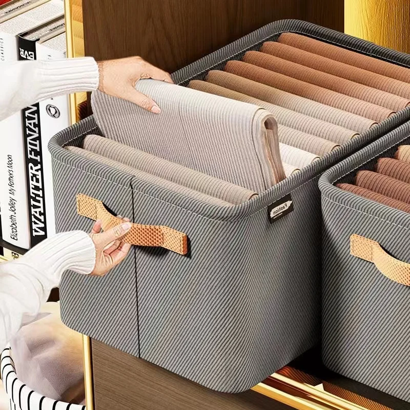 Thicken Clothes Organizer Pants Sweater Storage Cabinets Drawers Organizer Jeans Storage Box Wardrobe Clothes Storage Organizers