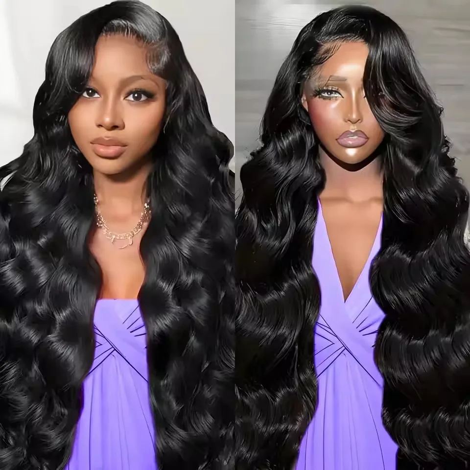 

40 Inch Body Wave Lace Front Wigs 13x4 13x6 360 Hd Lace Frontal Wig Wet And Wavy Human Hair For Women Pre Plucked With Baby Hair
