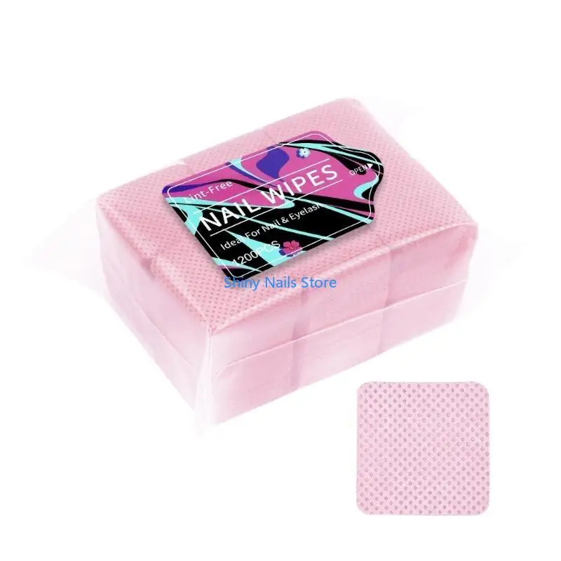 

Nonlinting Wipes Stuff for Nails Polish Remover Absorbent Dry Nails Polish Remover Pads Wipes Supplies